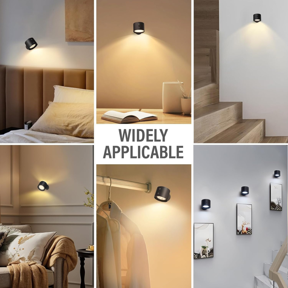 Wireless Led light wall sconces