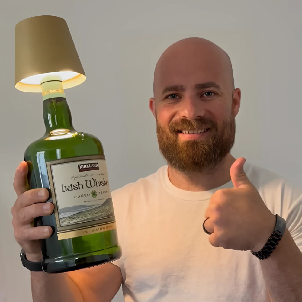 The Wireless Bottle Lamp