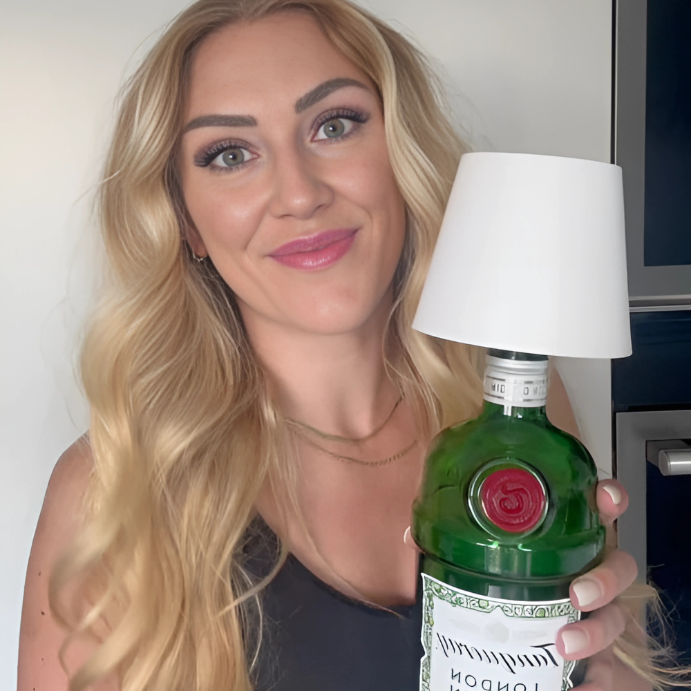 The Wireless Bottle Lamp