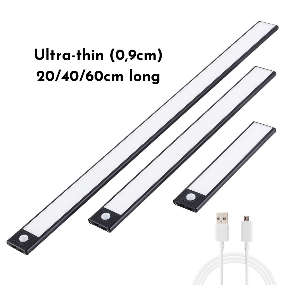 Cabinet motion sensor LED light