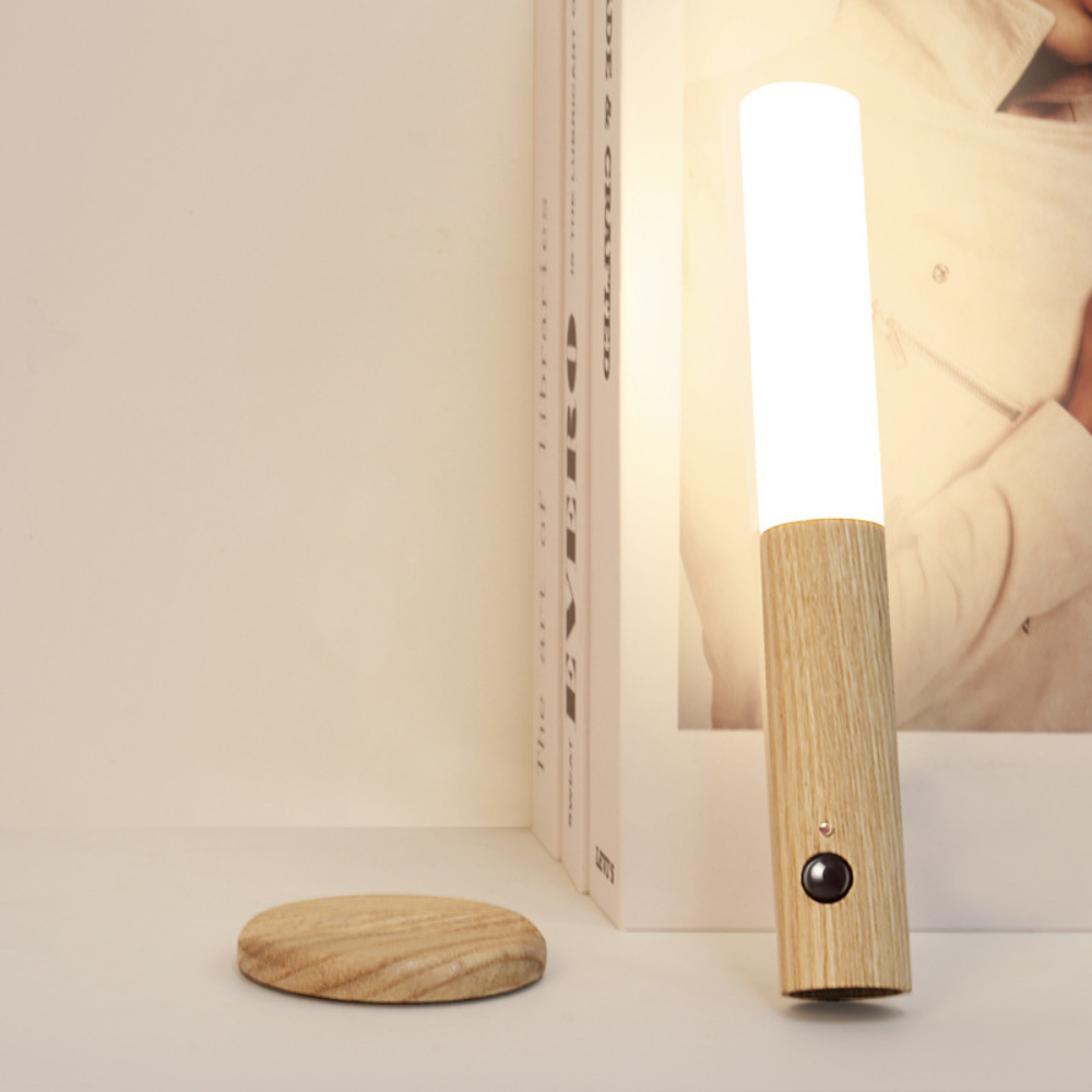 Ultra-Sleek Motion-Sensor LED Lamp