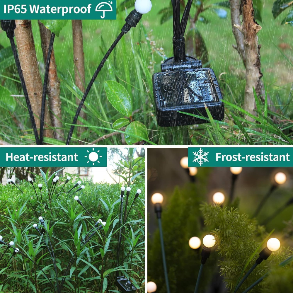 Firefly solar garden lights