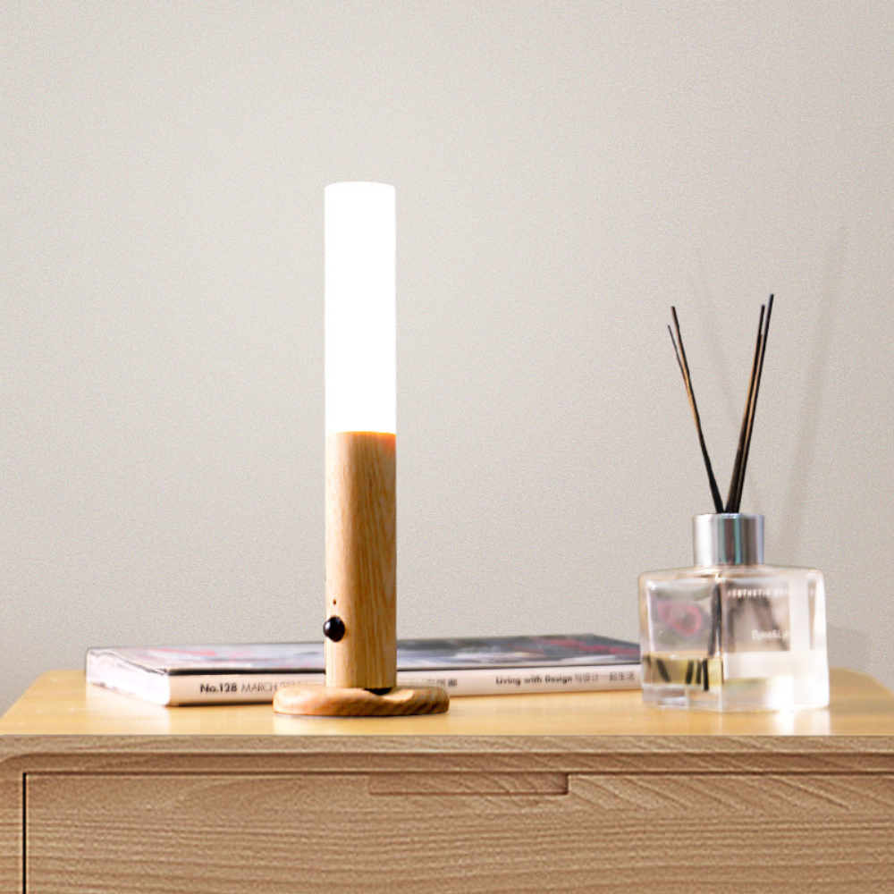 Ultra-Sleek Motion-Sensor LED Lamp
