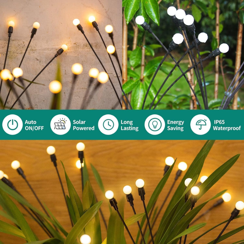 Firefly solar garden lights