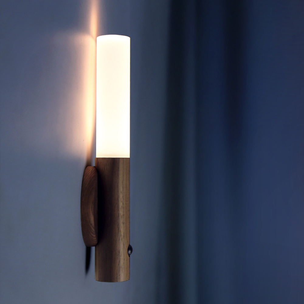 Ultra-Sleek Motion-Sensor LED Lamp