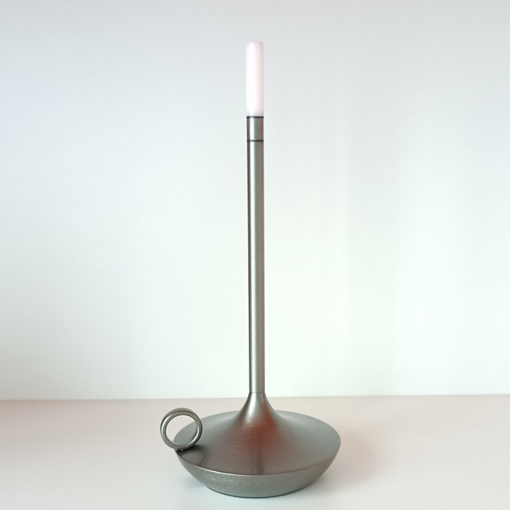 Cordless Vintage-Style Candle Lamp