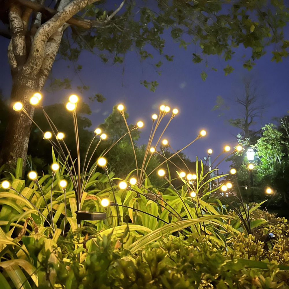 Firefly solar garden lights – Lumen Oasis