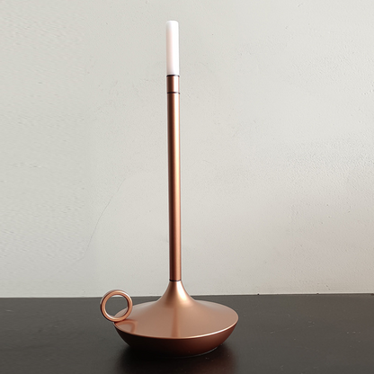 Cordless Vintage-Style Candle Lamp