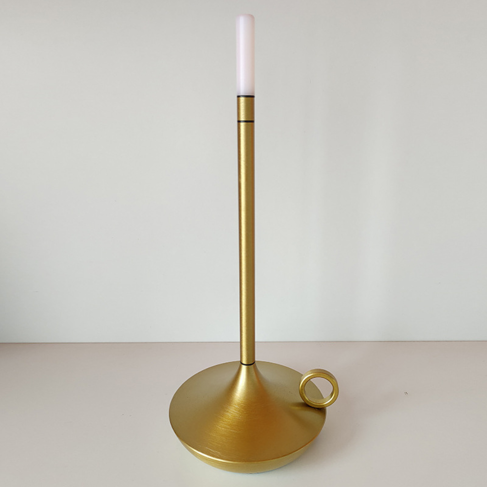 Cordless Vintage-Style Candle Lamp